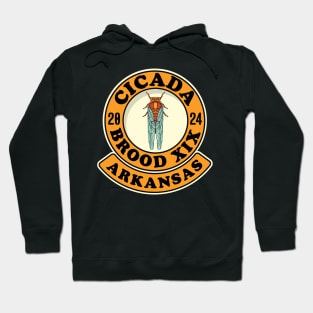 Cicada Brood XIX Arkansas Hoodie